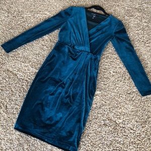 Maggy London Velvet Dress